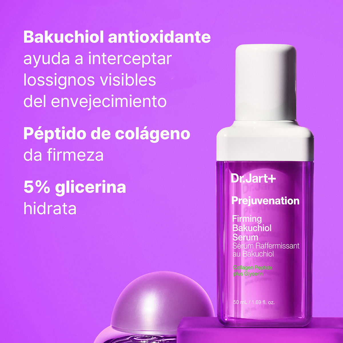 PREJUVENATION FIRMING BAKUCHIOL SERUM (SUERO PARA EL ENVEJECIMIENTO PREVENTIVO)